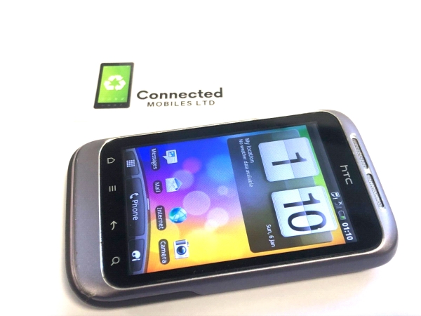 HTC Wildfire S A510e lila (entsperrt) 5MP Android 2.3 Smartphone
