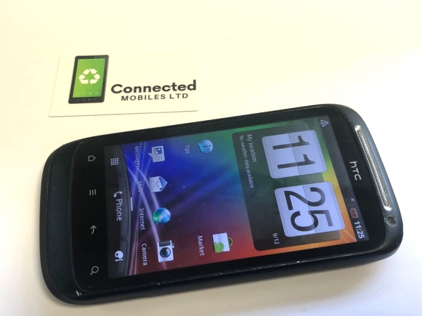 HTC Desire S schwarz (entsperrt) 3,7″ 5MP Android 4 Smartphone voll funktionsfähig