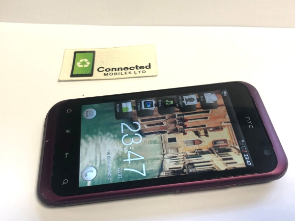 HTC Rhyme S510b – lila (entsperrt) Android 4 Smartphone voll funktionsfähig