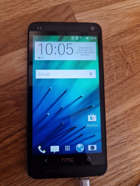 HTC  One M7 – 32GB – Schwarz (Ohne Simlock) Smartphone (99HTT013-00)