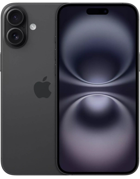 Apple iPhone 16 Plus 128GB (894) Schwarz A3290 Entsperrt Brandneu Versiegelt Garantie