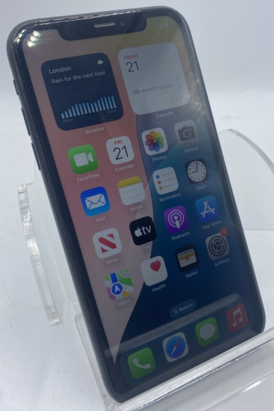 *77% Batteriezustand* Apple iPhone XR 64GB schwarz entsperrt nur Smartphone