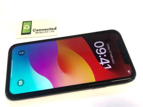 Apple iPhone XR A2105 64GB/3GB 12MP Schwarz (Entsperrt) 6,1″ iOS Smartphone Schaden