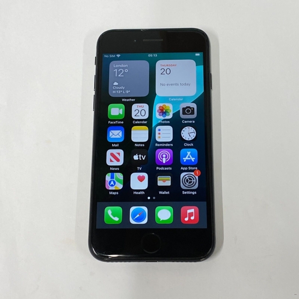 iPhone SE 2020 64GB schwarz Netzwerk entsperrt Apple Smartphone – Batteriezustand 77%