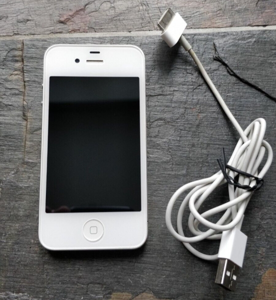 Apple iPhone 4 – 8GB – Weiß (EE) A1332 (GSM) TOP!