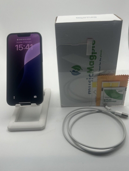 Apple iPhone 13 128GB Mitternacht (entsperrt) Smartphone + Extras – Gut BH 85%