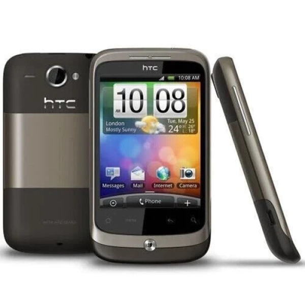 HTC Wildfire Smartphone Handy A3333 (entsperrt) – Mocha Brown – voll funktionsfähig