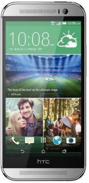 HTC One M8 Smartphone 5 Zoll 16 GB Android Silber „akzeptabel“