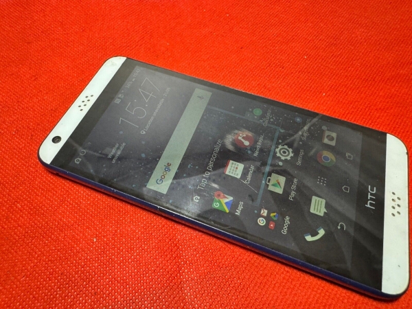 HTC Desire 530 16GB 2PST100 entsperrt blau Android Smartphone Sim Tray fehlt