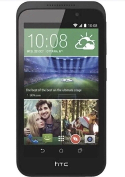 Neu HTC Desire 320 schwarz 8GB entsperrt 4G Android Touchscreen Smartphone