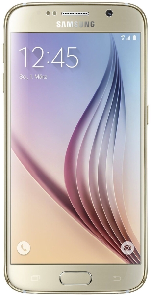 Samsung Galaxy S6 Smartphone 5,1 Zoll 32 GB gold „gebraucht“