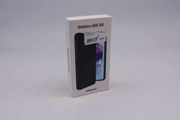 Samsung Galaxy A55 5G 8GB + 128GB Smartphone (6,6 Zoll, 50MP, Marineblau)