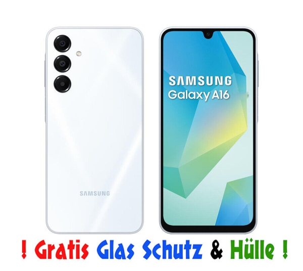 Samsung Galaxy A16 4G 128GB 6,7″ A165F Smartphone Handy 50MP Grau Silber Händler