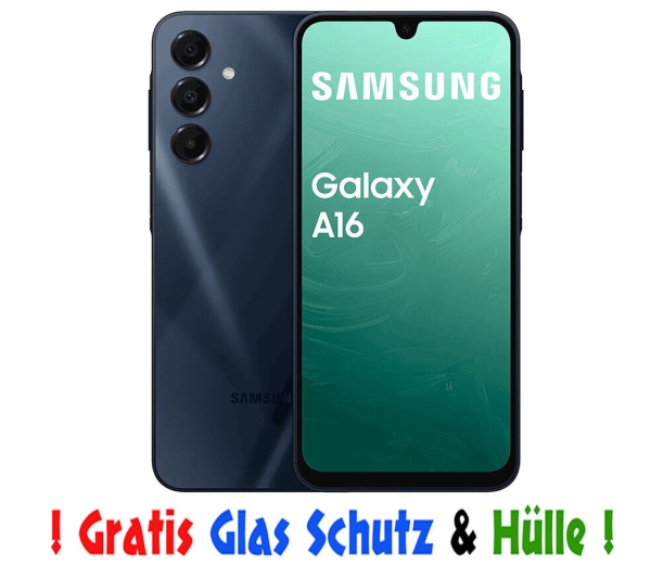Samsung Galaxy A16 4G 128GB 6,7″ A165F Smartphone Handy 50MP Dunkelblau Händler