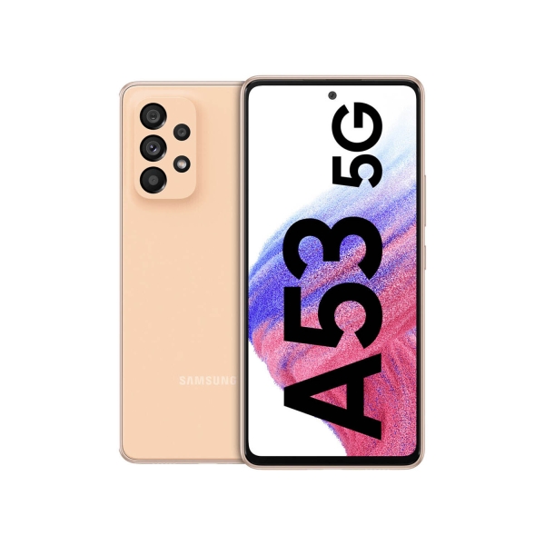 Samsung Galaxy A53 5G Dual-SIM Smartphone 128GB Awesome Peach – Gut