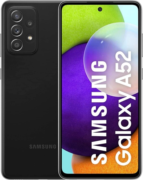 Samsung Galaxy A52 A525F/DS – 128GB – Awesome Black Schwarz Android Smartphone