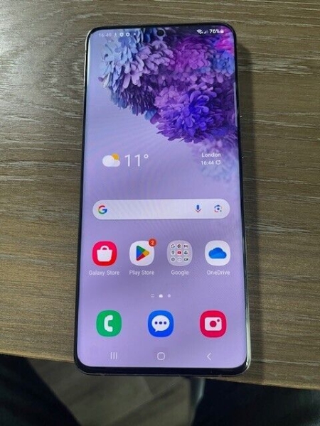 Samsung Galaxy S20+ 5G 128GB Grau Entsperrt Smartphone Gut