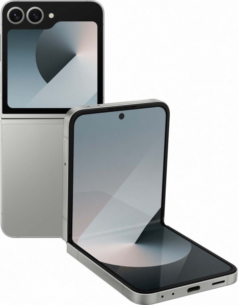 Handy SAMSUNG Galaxy Z Flip 6 5G F741 12+256GB Smartphone Faltbar SILBER