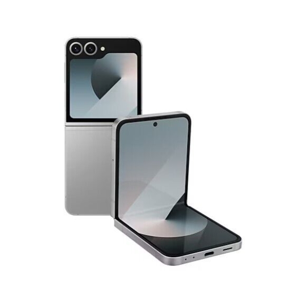 Samsung Smartphone Galaxy Z Flip6 5G 256GB silber (entsperrt) Android – Top