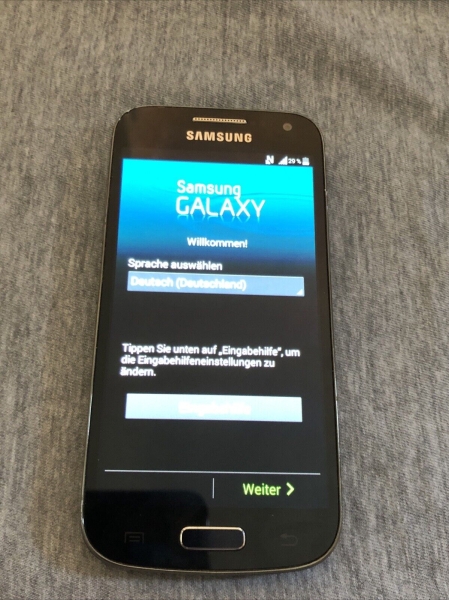 Samsung Galaxy S4 Mini 8GB Android Smartphone LTE 4G I9195 Schwarz