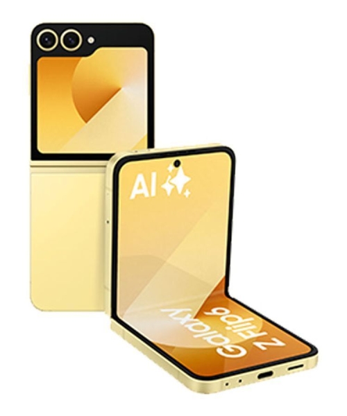 Samsung Galaxy Z Flip6 256GB Gelb F741B 5G Dual-SIM Android Smartphone