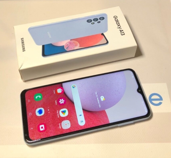 Samsung Galaxy A13 Smartphone, 64GB, SIM entsperrt, Dual Sim, top, Grade A