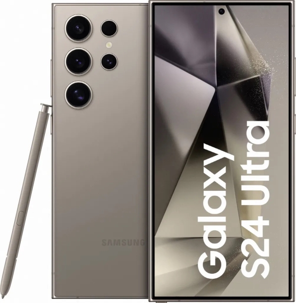 Samsung Galaxy S24 Ultra 5G Smartphone – 1TB – 12GB Ram – Titanium Gray ohne OVP