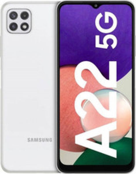 SAMSUNG Galaxy A22 5G 128GB Weiß – Sehr Gut – Smartphone