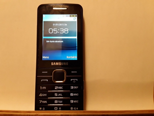 Handy Samsung GT S5611 schwarz (Ohne Simlock) Smartphone