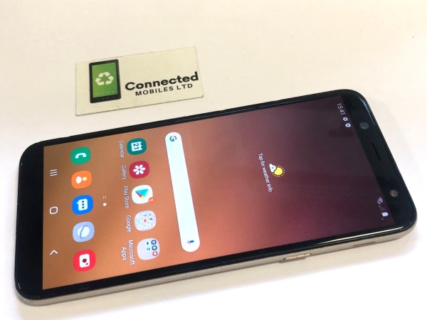 Samsung Galaxy A6 (2018) A600FN 32GB gold (entsperrt) Android 10 Smartphone