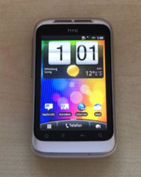 HTC Wildfire-S PG76100 Handy Ohne Simlock Smartphone Geprüft, Händler, Garantie