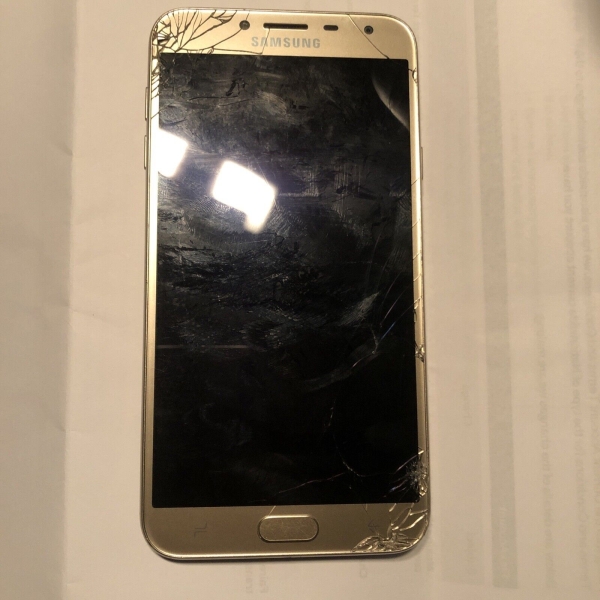 Samsung Galaxy J4 16GB Smartphone Dual Sim als Ersatzteilspender oder funktioniert nicht beschädigt
