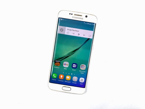 Samsung Galaxy S6 Edge SM-G925F 32GB Weiß Entsperrt Guter Zustand Grade B 270