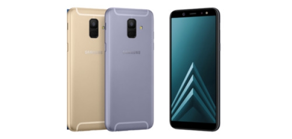 Samsung Galaxy A6 2018 SM-A600 32GB 16MP 4G entsperrt Smartphone schwarz lila