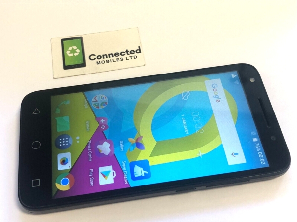 Alcatel U5 HD 5044Y – 8GB schwarz (entsperrt) 4G LTE 5MP Android 6 Smartphone