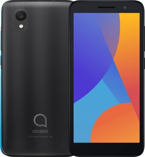 Alcatel 1 (2021) 16GB 4G entsperrt Single SIM Android Smartphone – Volcano Black