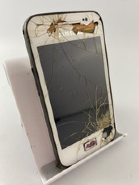 Samsung Galaxy Ace schwarz entsperrt 3,5″ 158MB Android Smartphone Defekt #C05
