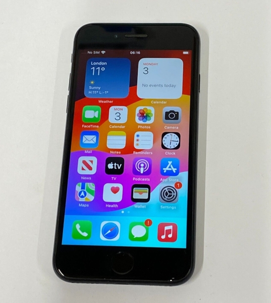 iPhone SE 2020 64GB schwarz Netzwerk entsperrt Apple Smartphone – fairer Zustand