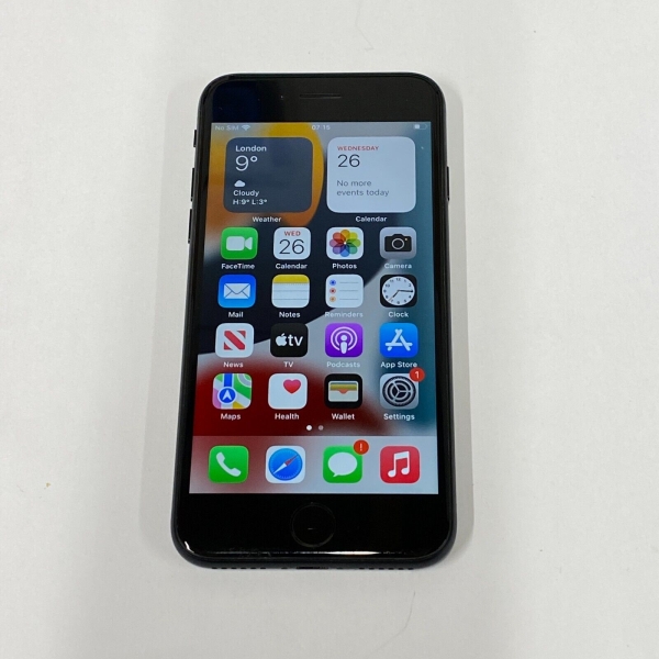 iPhone SE 2022 64GB schwarz Netzwerk entsperrt 94% Akku iOS15 Smartphone – Fair