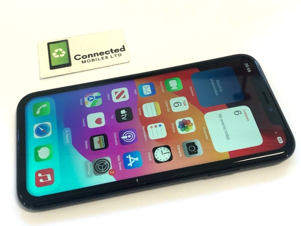 Apple iPhone XR A2105 64GB/3GB 12MP Schwarz (Entsperrt) 6,1″ iOS Smartphone Schaden