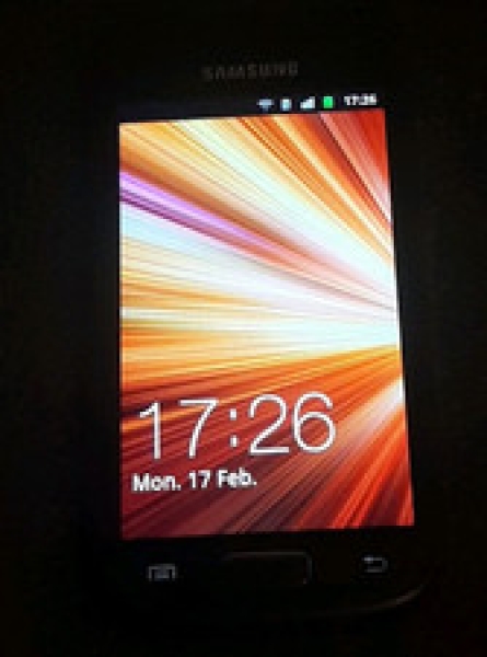 Samsung Galaxy W SGH-T679M – 4GB – Soft Black (entsperrt) Smartphone
