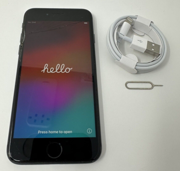 Apple iPhone SE 2. Gen – 64GB – schwarz (entsperrt) A2296 (GSM) iOS 18 Smartphone