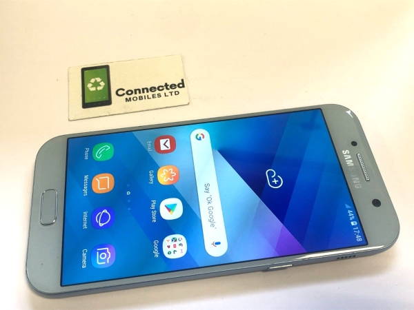 Samsung Galaxy A5 (2017) A520F 32GB blau (entsperrt) Android 8 Smartphone