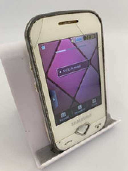 Samsung Diva S7070 weiß entsperrt 40MB 2,8″ Handy Tastenhandy gesprungen