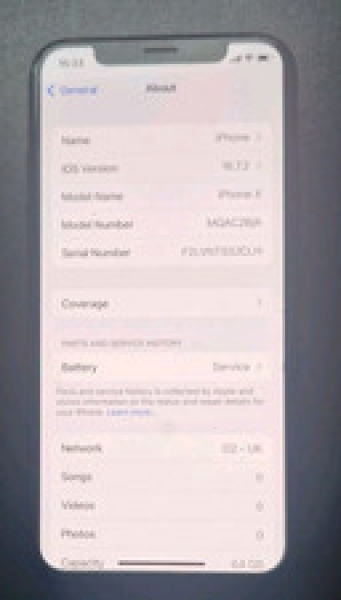 Apple iPhone X (iPhone 10) 64GB Smartphone schöner Zustand