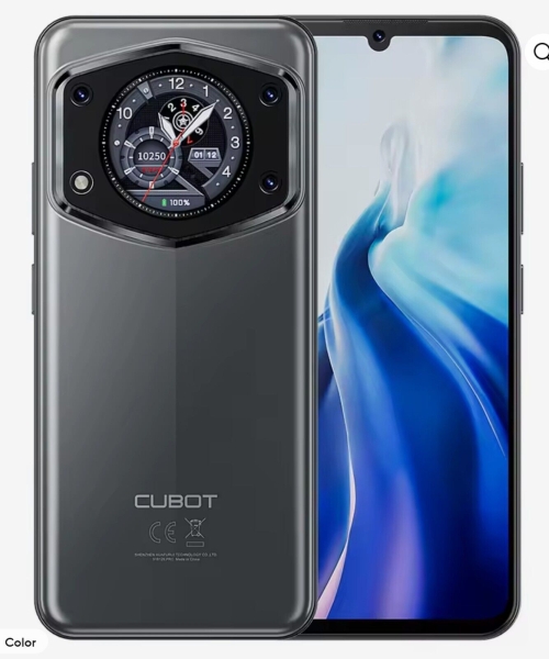 Cubot A30 16 (6+10) + 128GB Dualsim 48MP entsperrt Android 14 Dualscreen Smartphone
