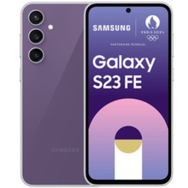 SAMSUNG Galaxy S23 FE 5G 128GB Purple – Gut – Smartphone