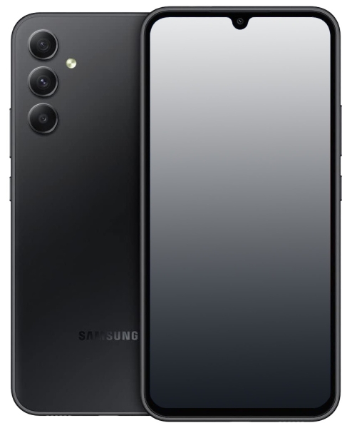 Samsung Galaxy A34 5G Dual-SIM 128 GB schwarz Smartphone Handy Mobile Android