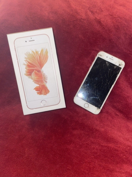 iphone 6s rosegold 16gb – für Teile oder Reparatur.