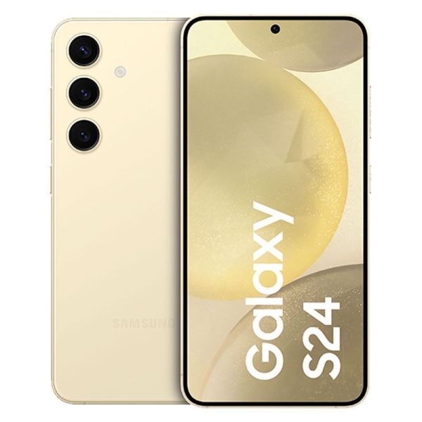 Samsung Galaxy S24 256GB 5G Amber Yellow Gelb S921B Dual-SIM Android Smartphone